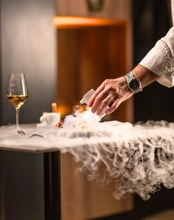 Denis Steiner — dressage Live Cooking